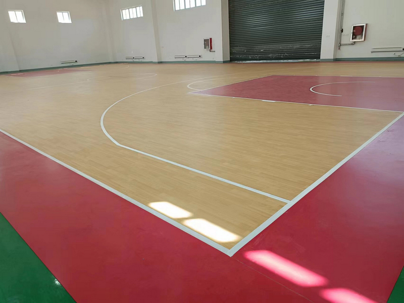 玉門(mén)市某單位室內(nèi)籃球場(chǎng)館